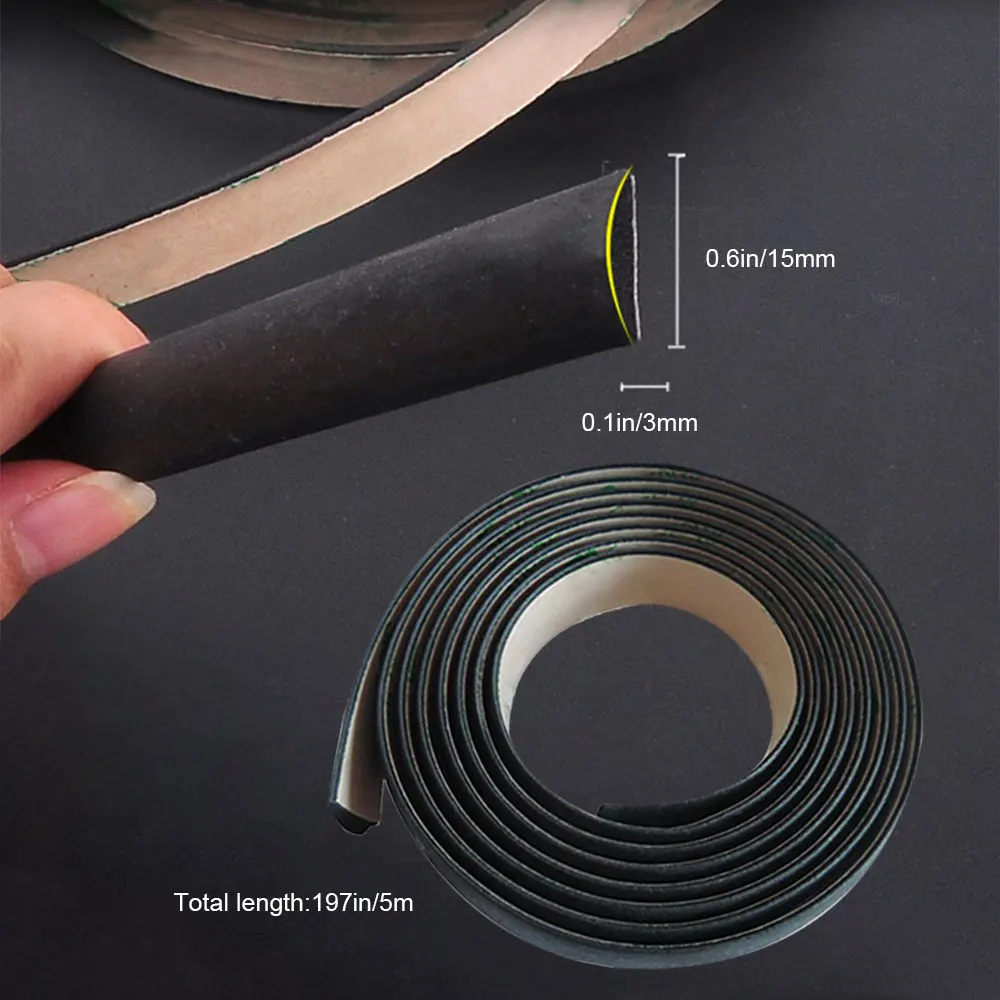 Szyberdach samochodowy Wodoodporna taśma uszczelniająca Szyberdach Uszczelka ochronna Naklejka na przednią szybę samochodu Gumowe paski uszczelniające Akcesoria samochodowe