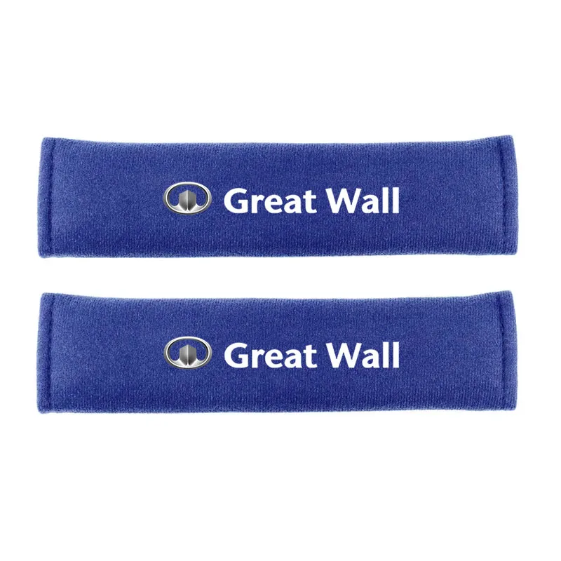 2Pcs Car Seat Belt Shoulder Protector Cover Safety Belt Padding Pad for Great Wall M4 Wingle Haval H2 H3 Jolion C30 Accessories