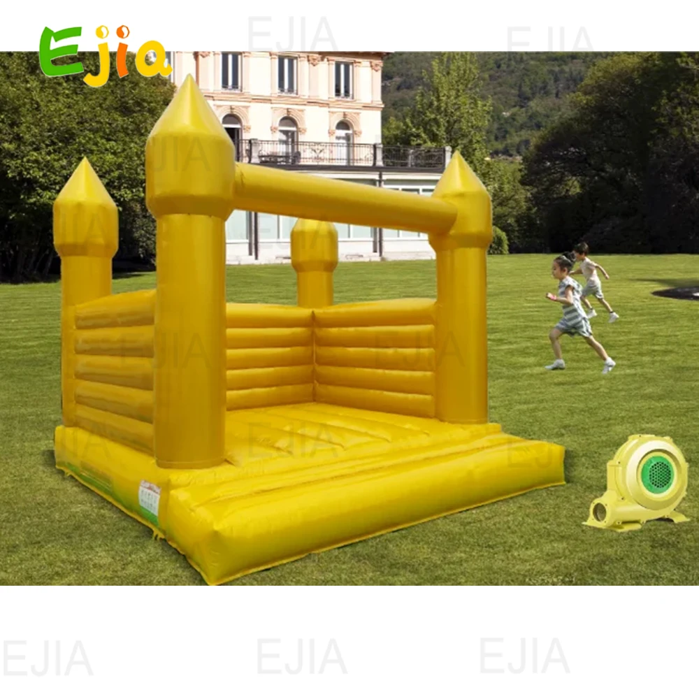 

13ft -New Design Inflatable White Bounce House PVC Inflatable Bouncy Castle/Moon Jumping House/Customization Bouncer For Wedding