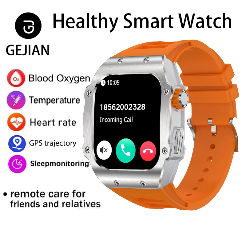 

Новые смарт-часы 2026 года: звонки по Bluetooth, измерение пульса, уровня кислорода в крови, артериального давления, мониторинг сна, IP67, GPS, отслеживание спортивной активности и фитнеса