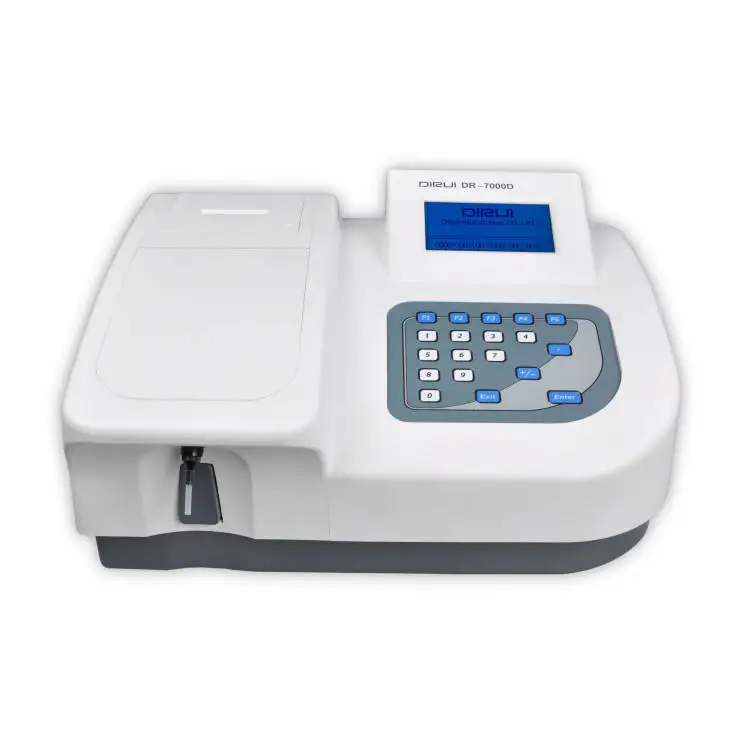 

Dirui Chemistry Analyzer Clinical Semi-Auto Blood Chemistry Analyzer For Human Dr 7000D