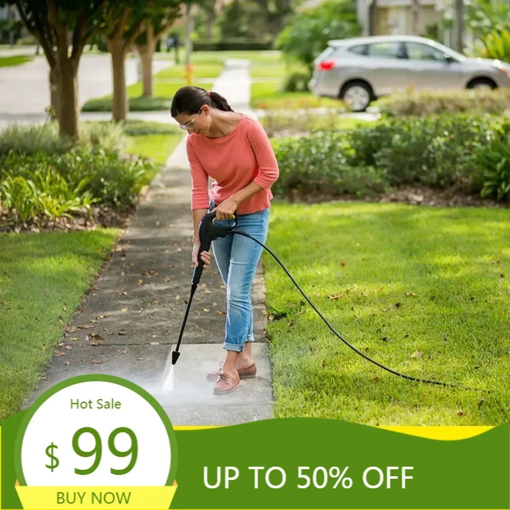 

Бестселлер: Мойка высокого давления K5 Pro с катушкой для шланга, регулируемой мощностью и насадкой для удаления грязи - 2000 psi