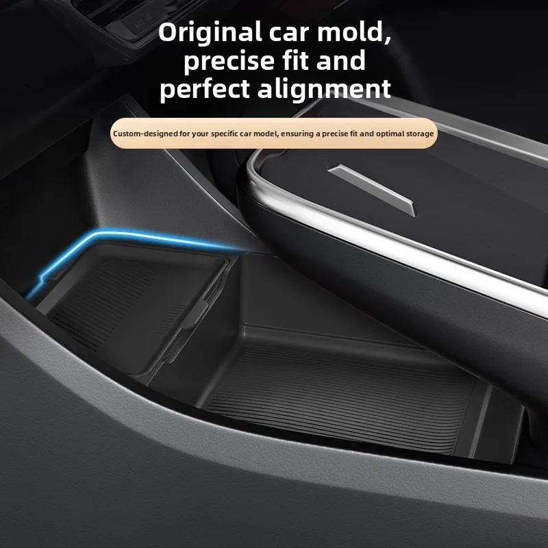 Lower Console Storage Box Organizer Fit Buick LaCrosse 2026 Anti-slip Tray Interior Tidying Practical Car Auto Accessories