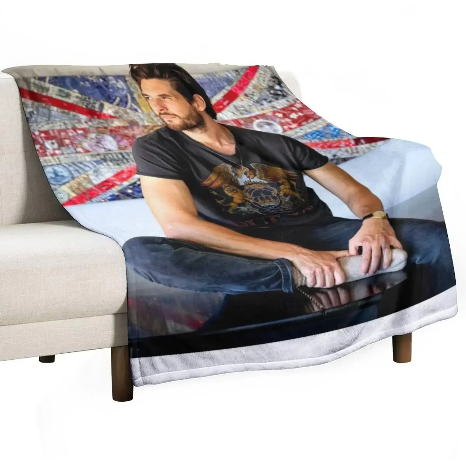 

Ben Barnes on his Piano Throw Blanket Luxury Brand decorative Sofa Custom Blankets