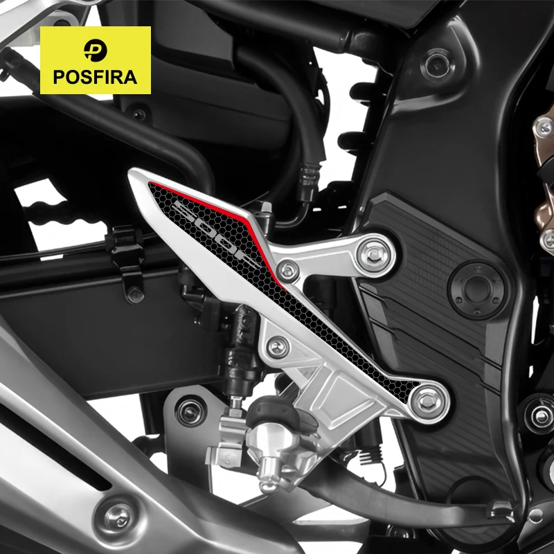 

Наклейки-декали из винила POSFIRA на подножки мотоцикла для Honda CB500F CB 500F 500 F 2016-2023 2022 2021 2020 2019 Аксессуары