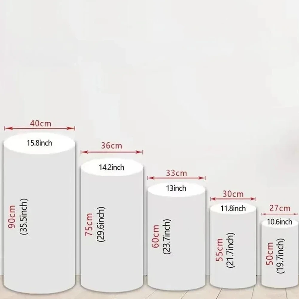 Custom Toy Story Cylinder Cover Background Blue Sky And White Clouds Buzz Lightyear Children's Birthday Baby Shower Round Base #5