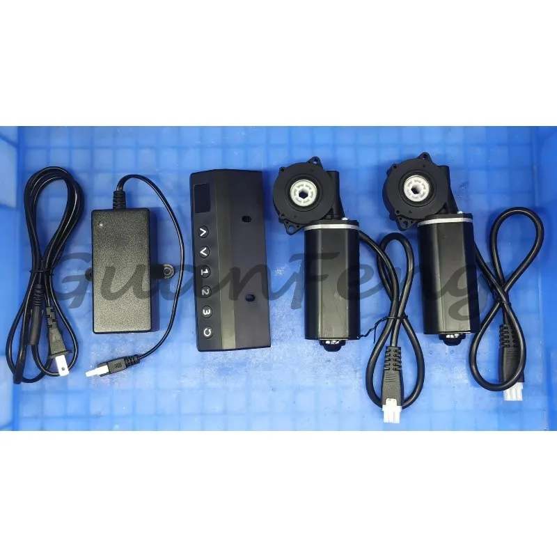 Double motor lift table, electric desk accessories 96A10 double control four-piece set