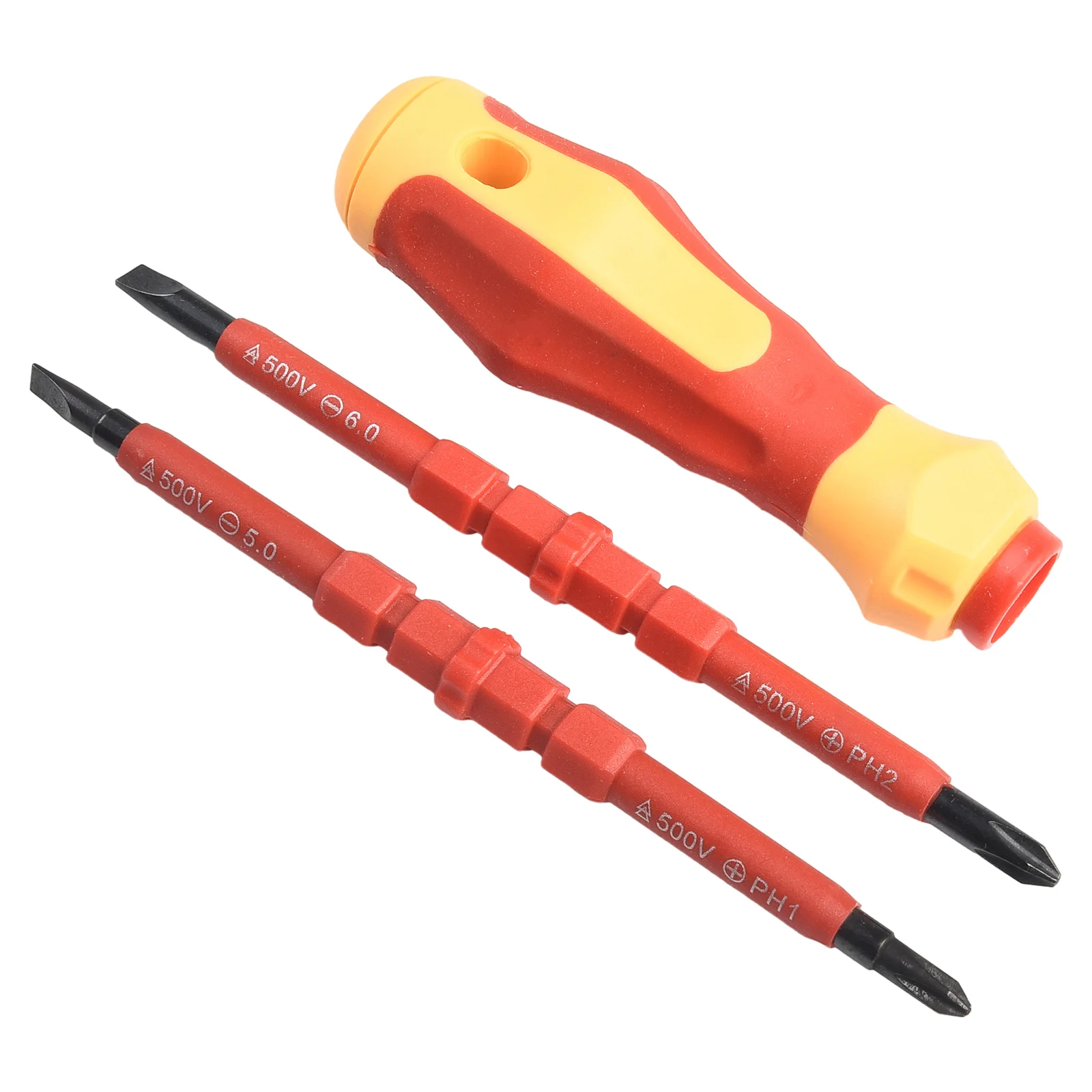 

3PCS/Set Multi-Purpose Electricians Slotted ////Cross Screwdriver ////Bit Magnetic Two-in-one Screwdriver Repaire Tools PH1 PH2