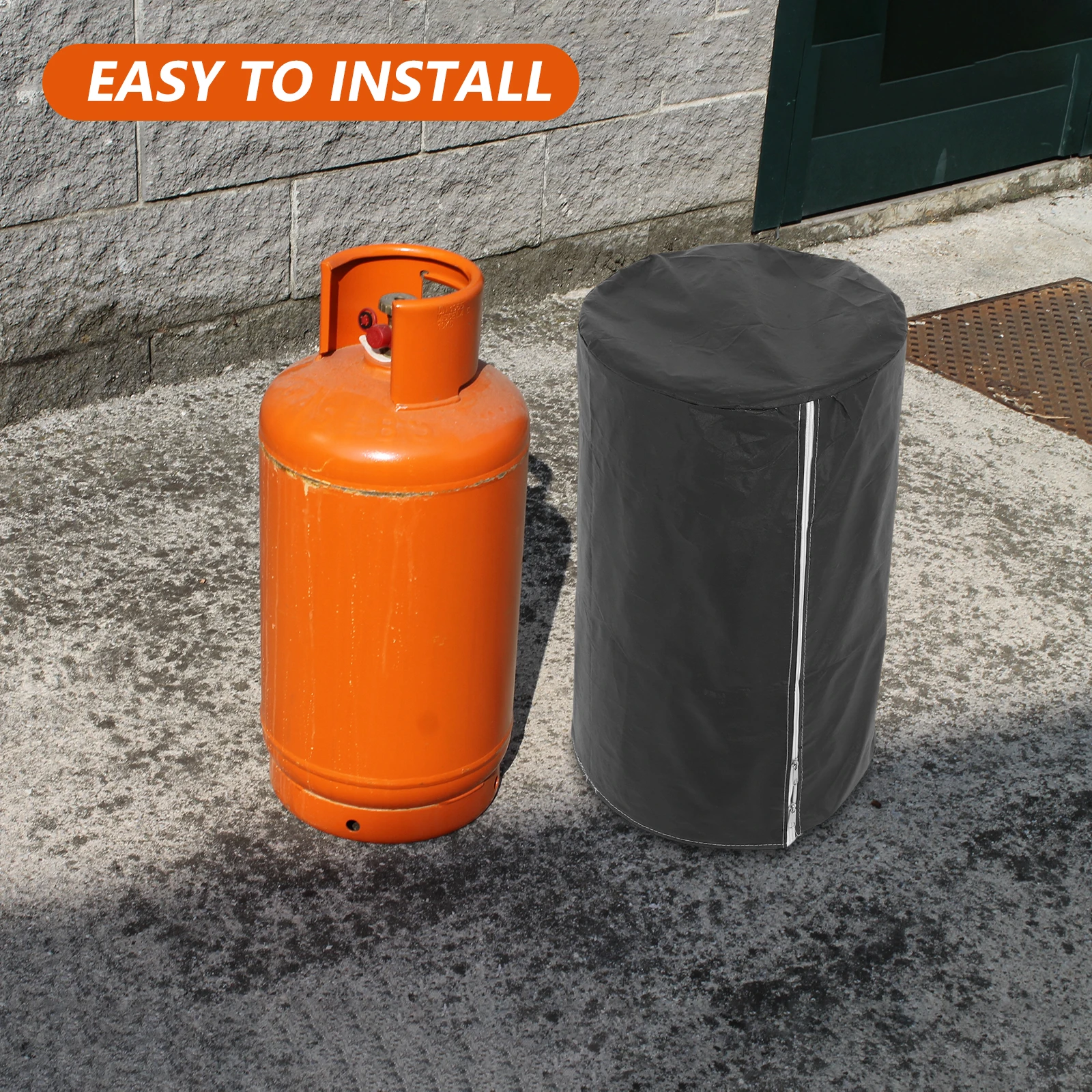 

Gas Tank Cover 10Kg Waterproof Uv Resistant Dustproof Outdoor Camping Bbq Kitchen Use Heavy Duty Weatherproof Propane Cylinder