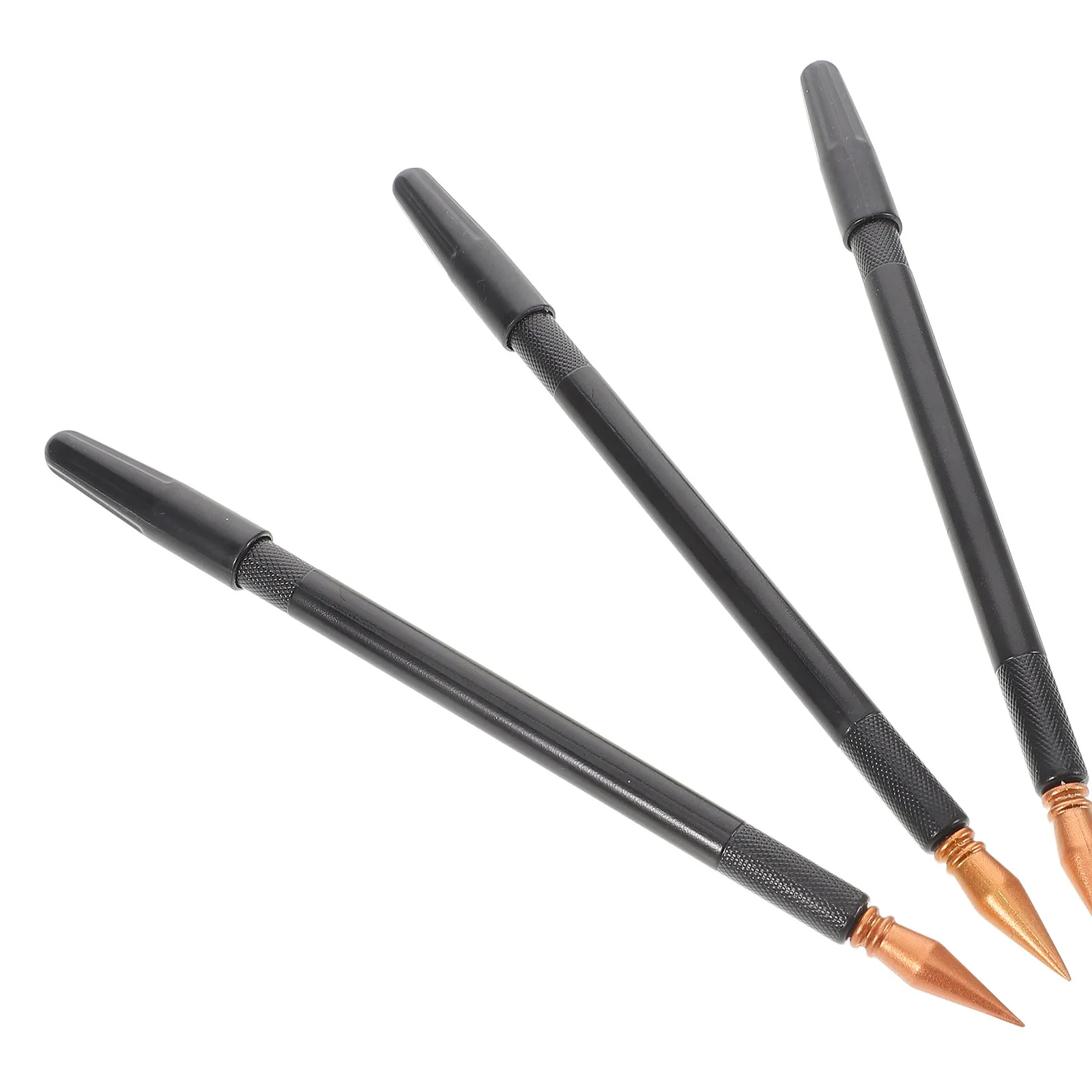 3Pcs Professional Scratch Painting Pen Kit Smooth Grip Dual Tips for Detailed Scratch Coloring Art Craft Scraping Drawing Stylus