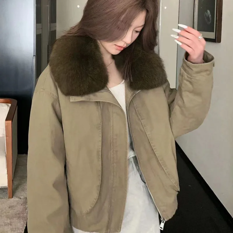 

Real Fur Collar Fox Fur Square Collar For Men Neck Warm Thick Scarves Fur Collar Down Jacket Fox Fur Collar Male Jackets Coat