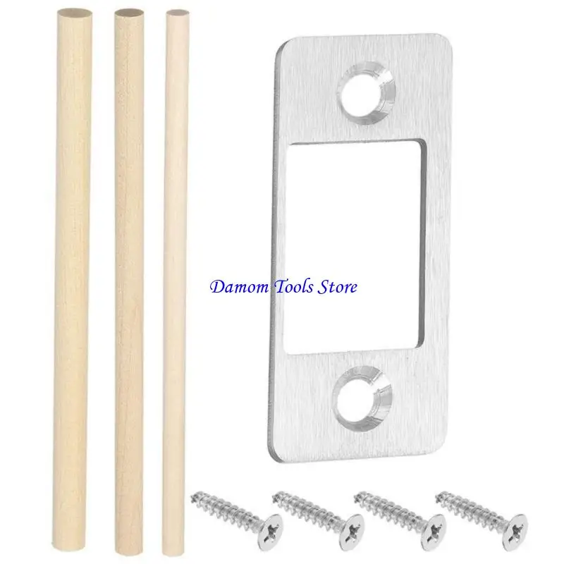 57BE Universals Door Strikes Plate Replacement Heavy Duty Security Plate Hardware