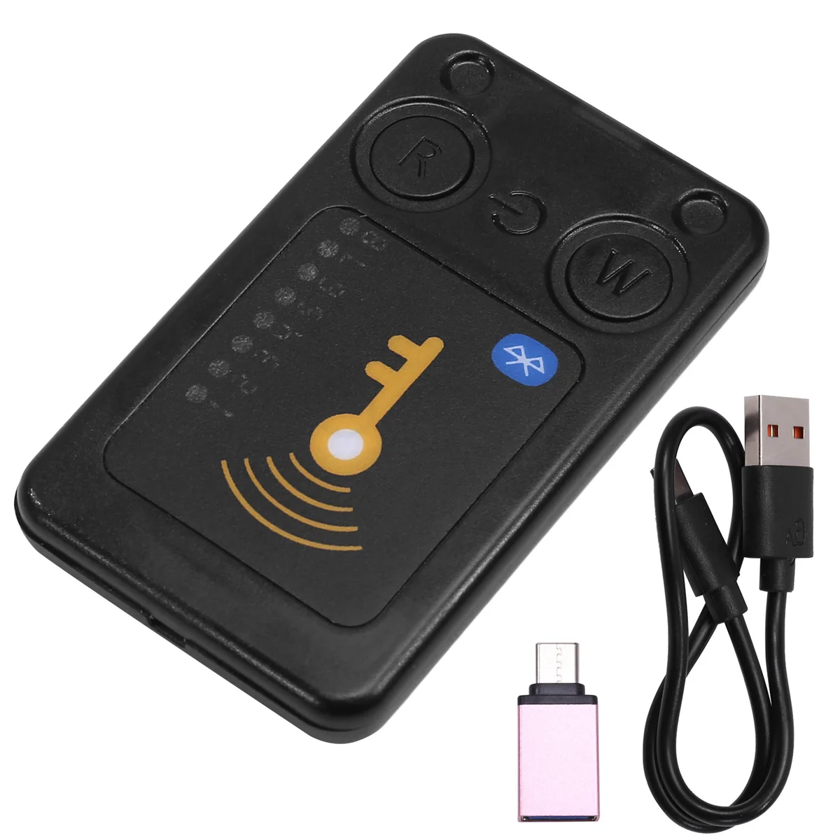 ABZV-RFID 스마트 칩 리더 ISO14443 키 감지 EM125KHZ IC 13.56Mhz 배지 디코드 RFID 에뮬레이터 지원 복제 카드