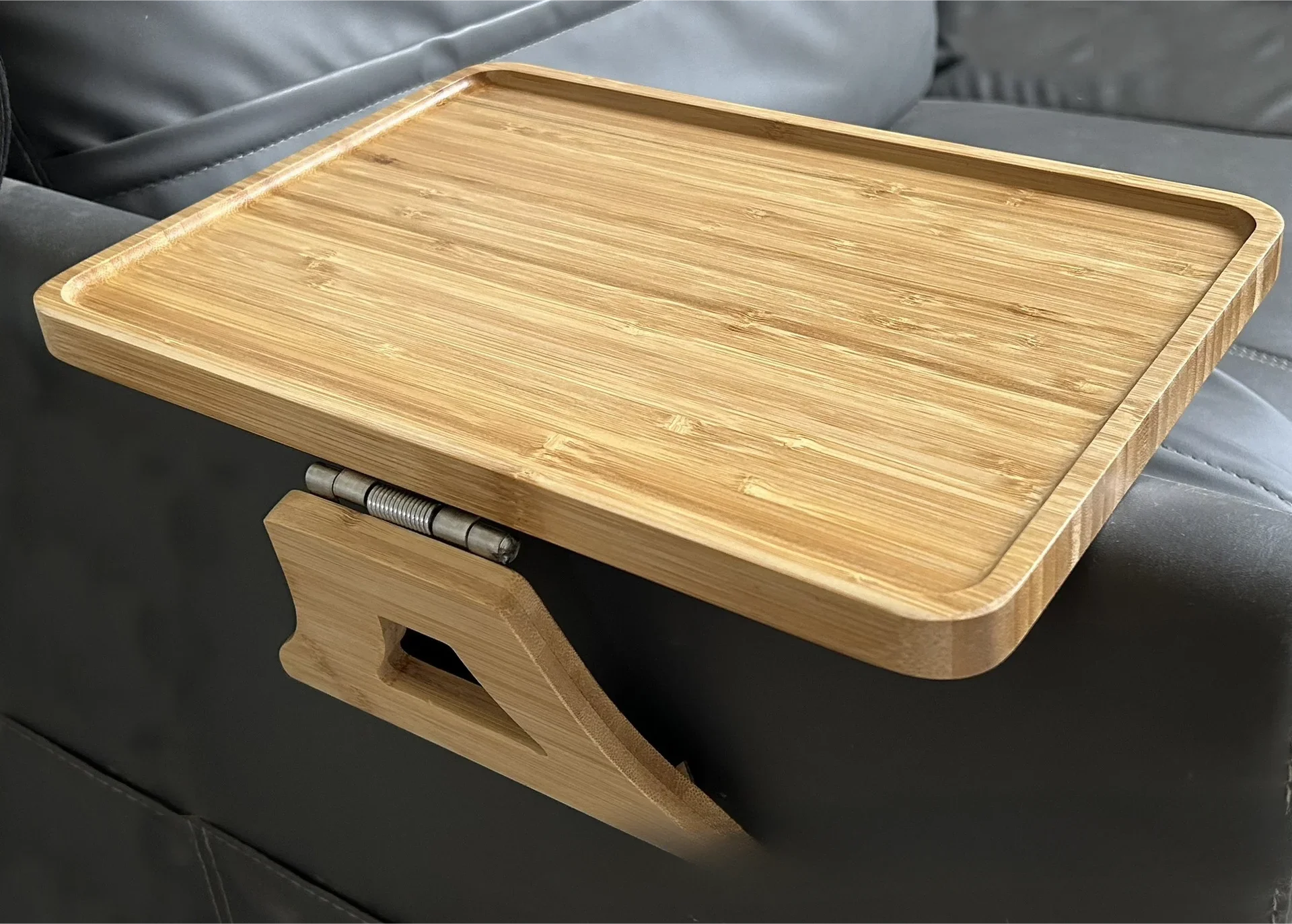Wooden Sofa Tray Rectangular Sofa Armrest Tray Solid Wood Breakfast Inventory Tea Tray