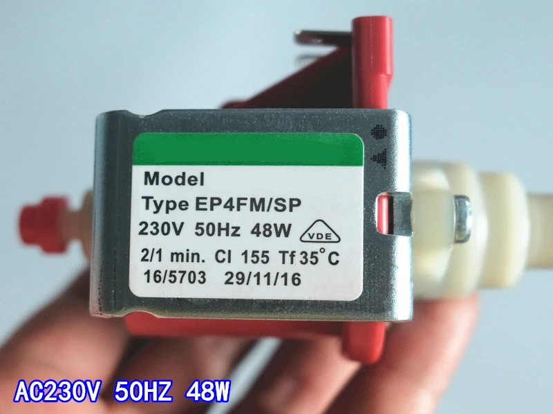 230v 50hz 48 ワット電磁ポンプ AC コーヒーマシンウォーターポンプ医療機器洗浄機圧力ポンプ