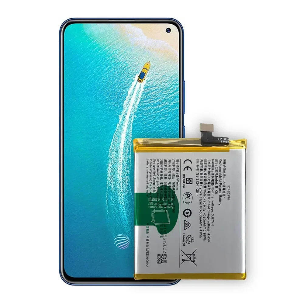 

Replacement Battery For VIVO V17 V19 Phone B-K6 Mobile Phone Built-in Battery Neutral High-capacity Lithium Battery