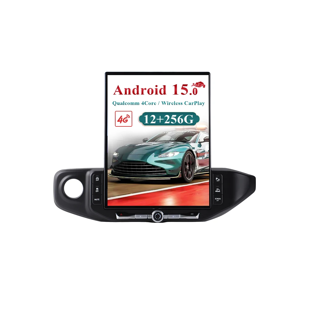 

16,2 дюйма для Jeep Wrangler 2018-2022 Автомобильный авто carplay Android 15.0 Радио Мультимедийный плеер GPS Стерео сенсорный экран Головное устройство