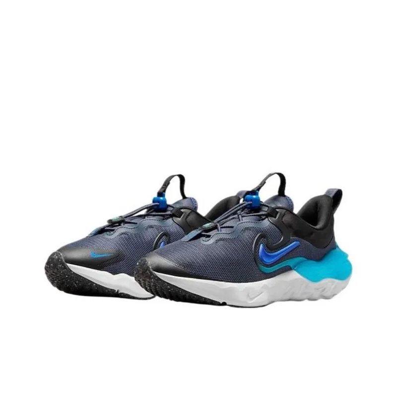 

Nike's New Wave-Patterned, Easy-To-Wear and Take-Off Design, Cushioning and Wear-Resistant Outdoor Women's Running Shoes Run Flow Jp, High-Quality Upper, Comfortable Feel, Daily Travel Sneakers, Ice Blue Accents, Fashionable Color Scheme, Niche Design, Co