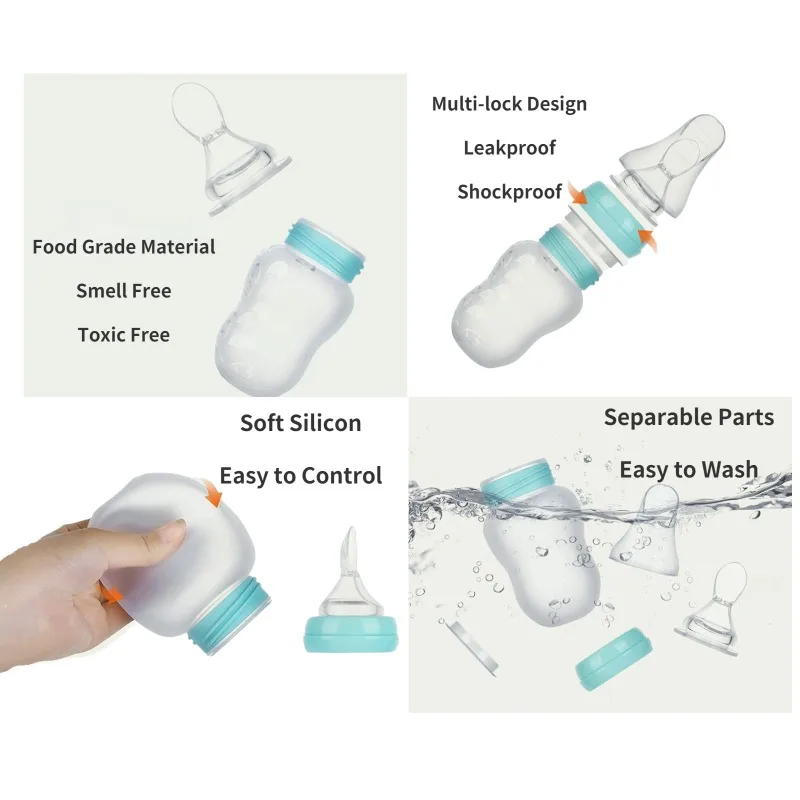 Drinking Aids Feeding Cup for Elderly Adults Disabled Patient Maternity Convalescent with Straw Spoon Teat, Senior Liquid Feeder