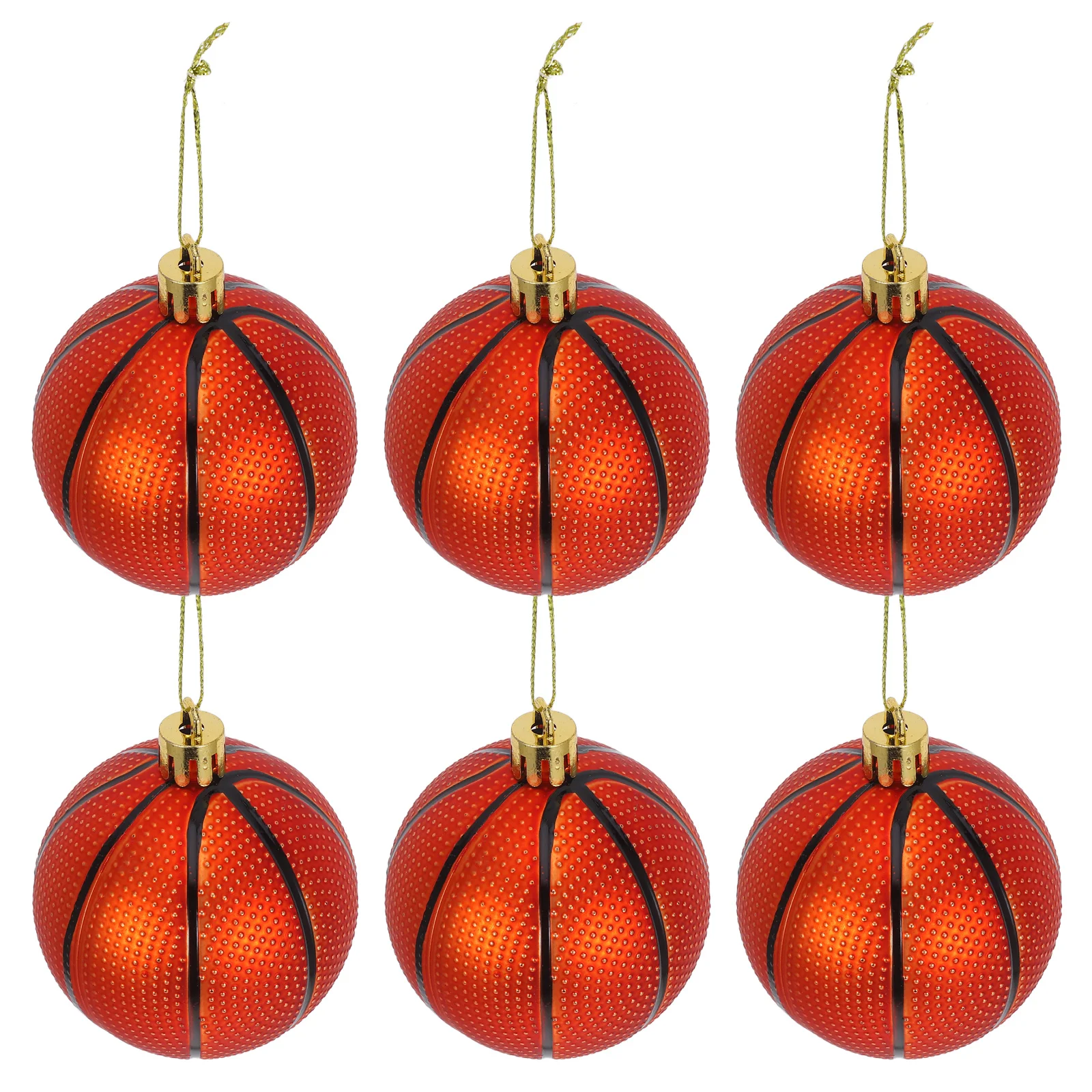 

6Pcs Christmas Ball Ornaments Festive Plastic Bauble Balls for Tree Hanging Party Decorations Holiday Home Display