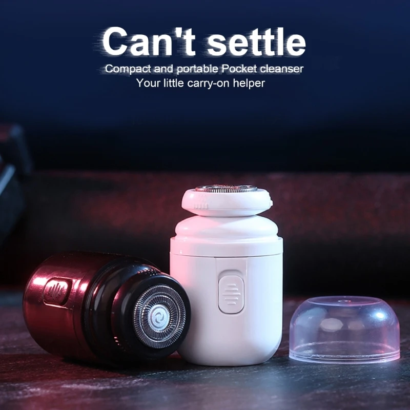 ขนาดพ็อกเก็ตผมTrimmer USBชาร์จเครื่องโกนหนวดTravelเครื่องโกนหนวดไฟฟ้าสำหรับMan 918D