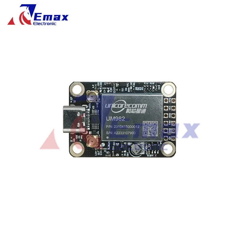 Imagem -03 - Unicoremm Um982 tipo c para Placa Usb Receptor Gnss Rtk de Alta Precisão para Station Rover e Robôs Navio Livre Em-982d1