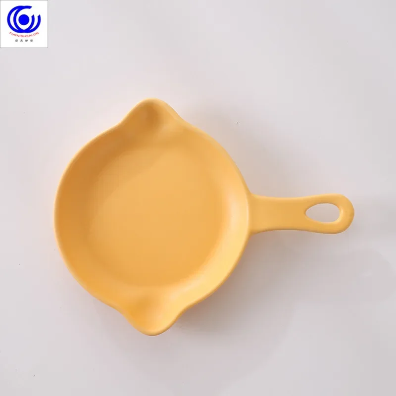 Ceramic Porcelain Dishes for Air Fryer, Porcelain Stocked, Pure Color, Rectangle, Ciq Baking Dishes, Furnishsalon Pan Reposteria