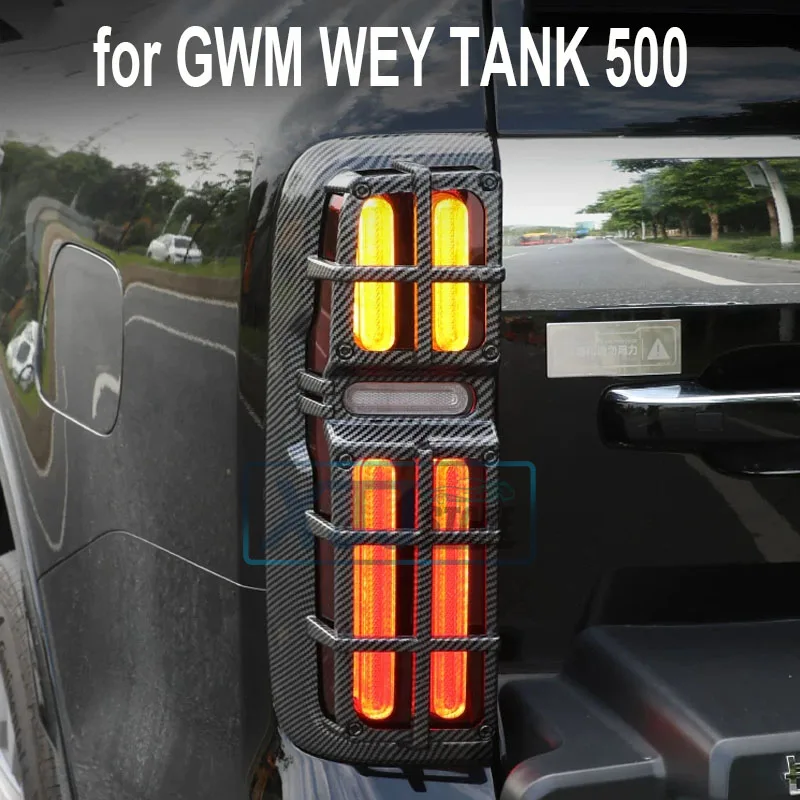 

for Great Wall GWM WEY TANK 500 2026 2025 2024 2023 2022 Headlight Cover Trim Front Head Lamp Strip Headlamp Tail Lights Frame