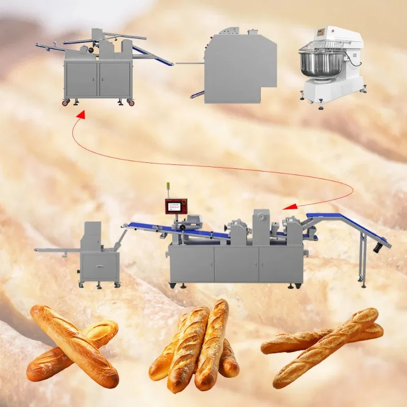 FL Customized Wholesale Industrial Automatic Hamburger Bun Toast Bread Production Machine for Food Factories