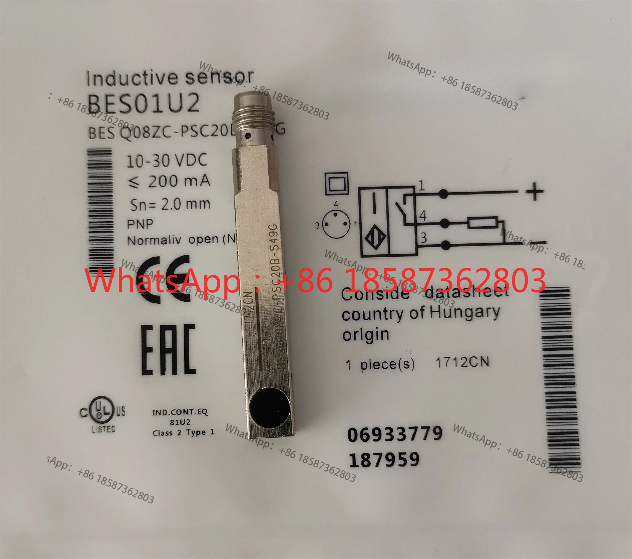 Inductive BES01U2 B…