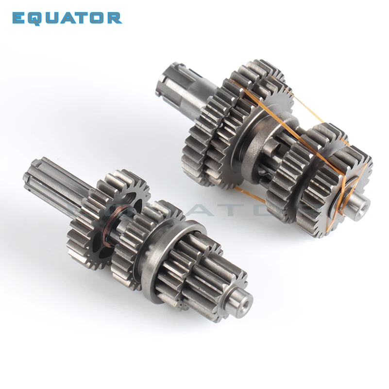 

motor Fourth Gear Main Countershaft Transmission Gear Box Main Counter Shaft Fit Lifan 125cc Electric Foot Start Engines ZB-110