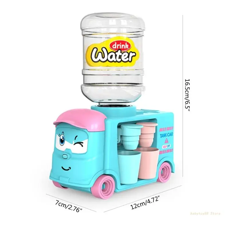 Y4UD Juicer Speelgoed Mini Water Dispenser Speelgoed Voor Kinderen Simulatie Speelgoed Voor Peuters Keuken Toy Playhouse Speelgoed Vroege Educatief Speelgoed