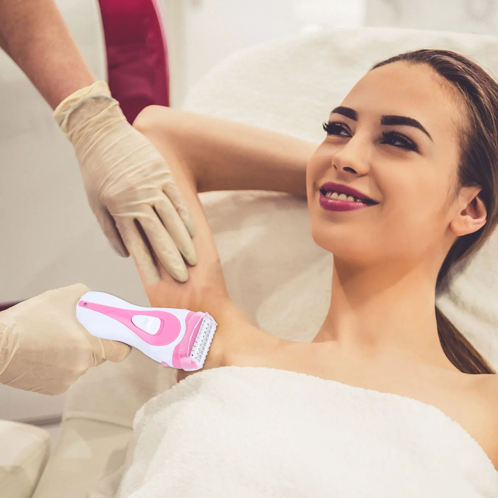 

Electric Shaver for Women Full Body Hair Removal Device Female Epilator Facial Wet Dry Rechargeable Portable Safe