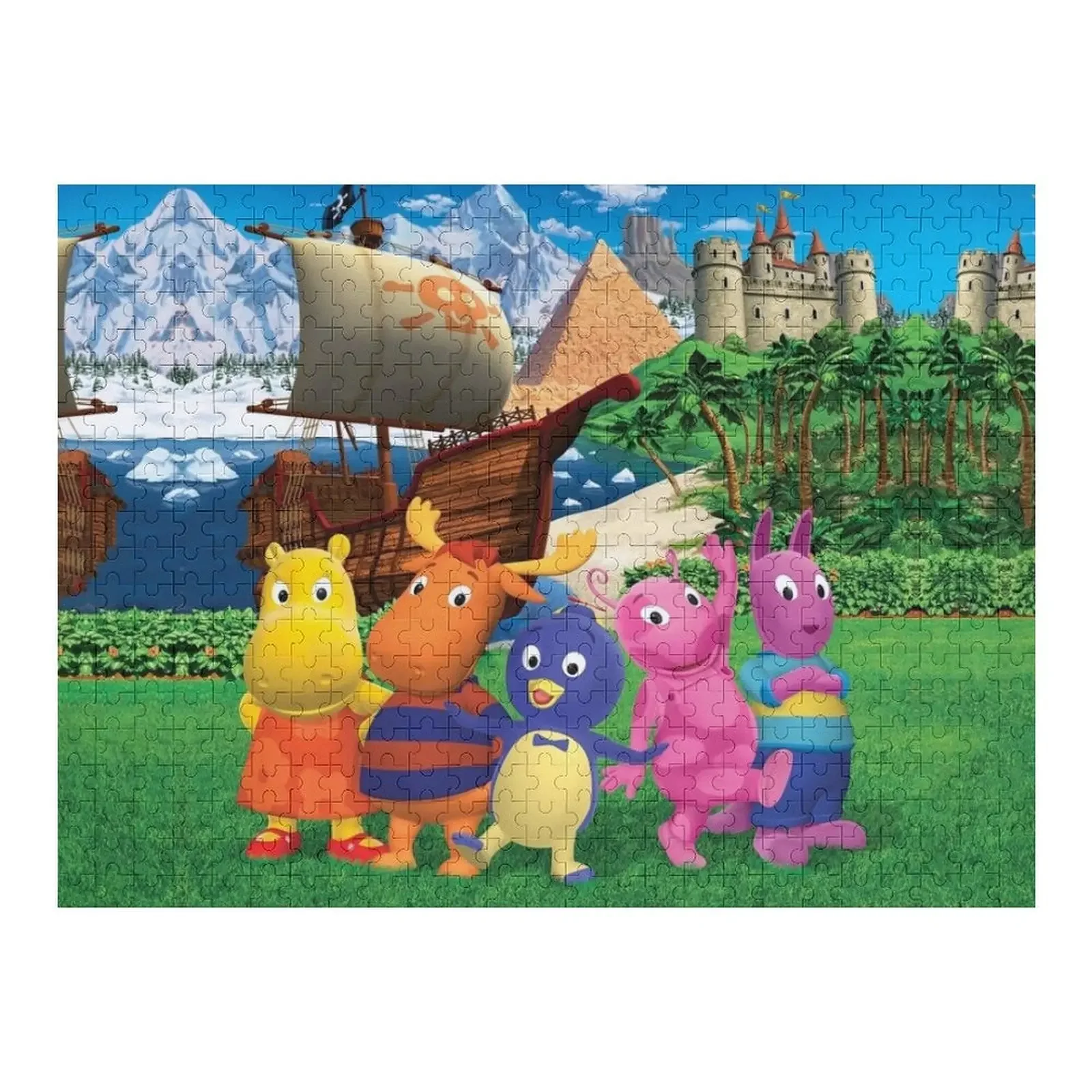 

The Backyardigans Scenery Jigsaw Puzzle For Children Personalized Wooden Name Christmas Toys Personalized Gifts Puzzle
