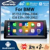 BMW X5 E53 E39 E38 1996-2006, 오디오 스테레오, BT, GPS 네비게이션, WiFi Carplay, Android 12, Autoradio, 2 용 차량용 멀티미디어 플레이어 1