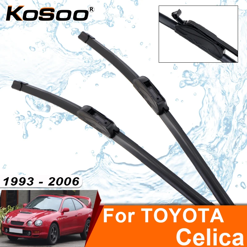 Car Wiper Blade For TOYOTA Celica T200 T230 1993-2006 Windshield Rubber Refill Front Window Wiper Accessorie
