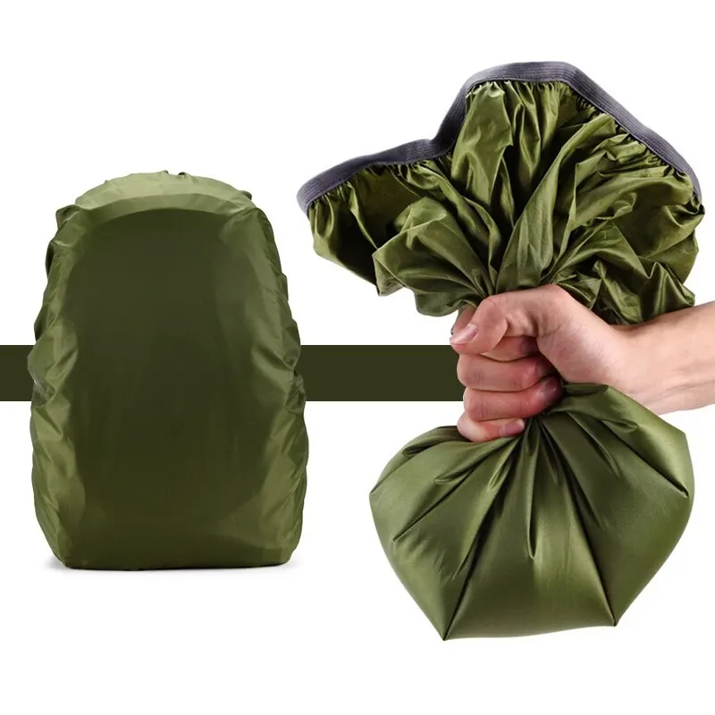 60L Waterproof Backpack Cover Dustproof Rain Cover For Backpack Rainproof Cover Outdoor Camping Hiking Climbing Bag