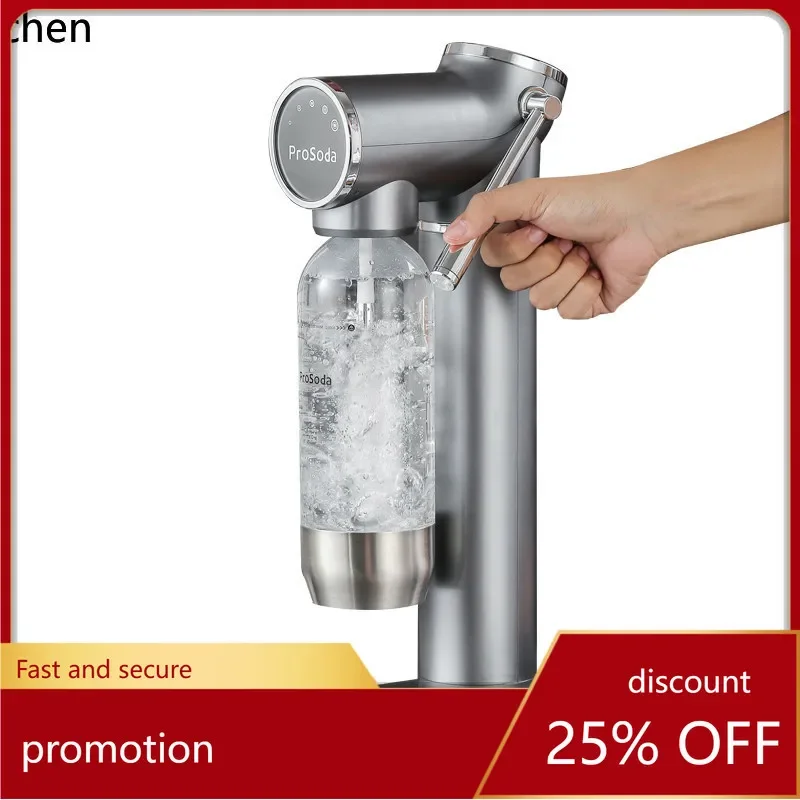 Y17- Sparkling Water Soda Maker for Home Use, Carbonated Cola Machine, Soda Bubble Machine for Tea Shops and Commercial Use