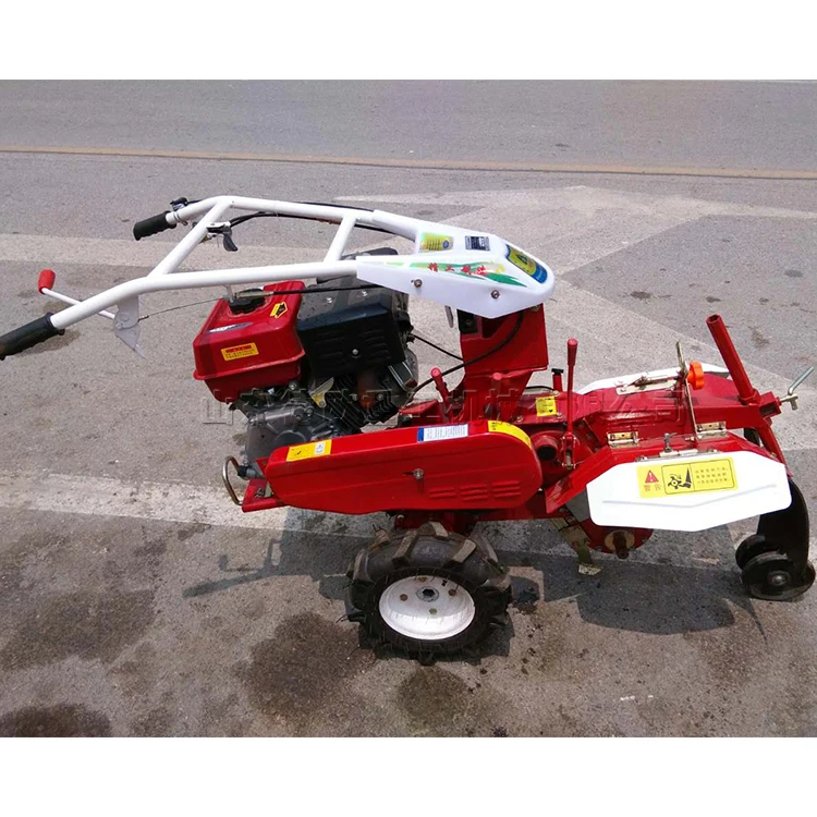 Multifunctional crawler rotary tiller agricultural orchard cultivation open furrow micro-tillage field management machine