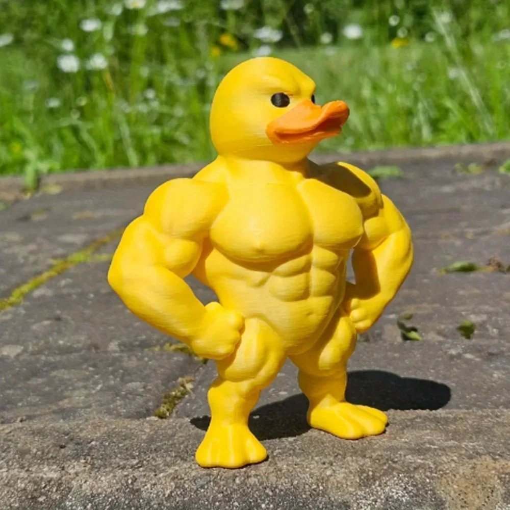 Muscular Duck Statue - Funny G - đánh giá và giá Art Craft Duck