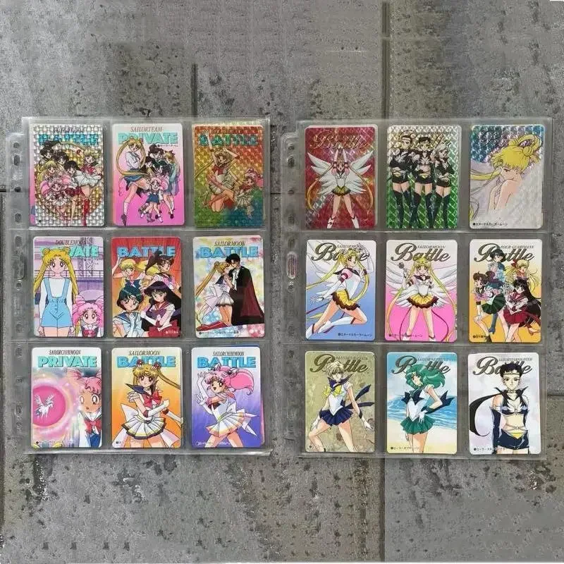 Sailor Moon Kaiou Michiru Tenoh Haruka Sailor Saturn Chibiusa Animes Game Characters Classic Series Collection Card Gifts Toys