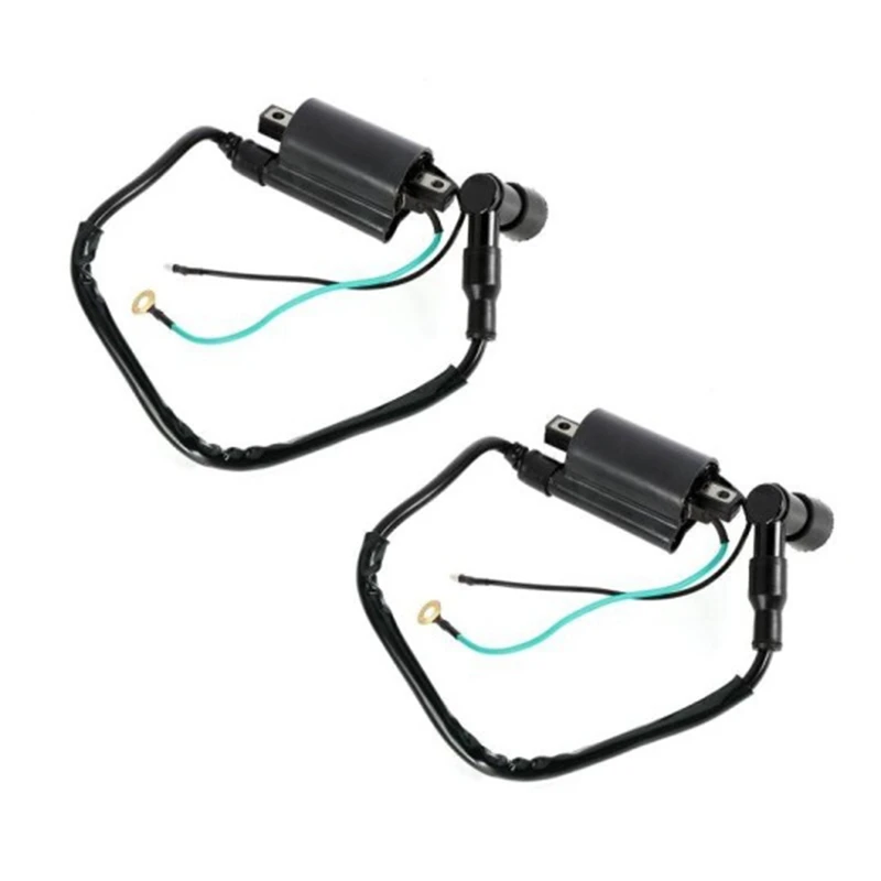 Einfacher 2er-Pack für Honda 12V-Zündspule CB350 CL350 SL350 CL450 CB450 CB500 CL500