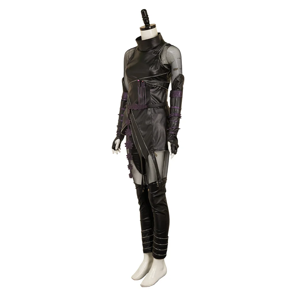 Kpop شيطان الصيادين ميرا بو تأثيري حلي قفازات أقراط الكبار النساء يتوهم هالوين كرنفال حفلة لعب الأدوار ملابس رسمية #4