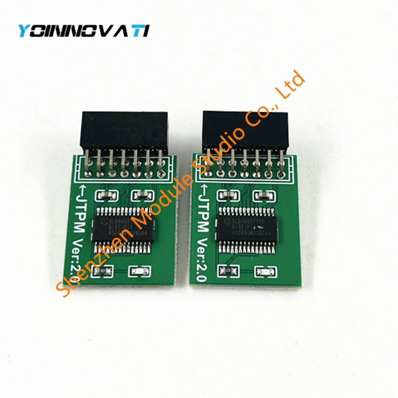 TPM 2.0 Encryption Security Module Remote Card LPC-14PIN Module 14Pin LPC For MSI TPM2.0 LPC 14 Pin Security Module