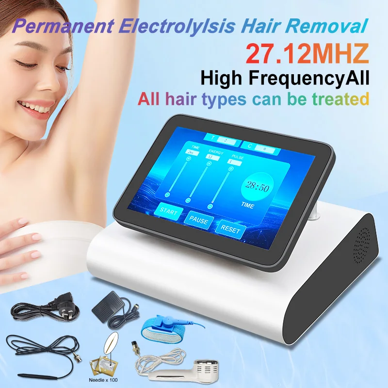 

2026 Portable 2 in 1 Electric Needle Hair Removal Insulated Electric Needle Painless Electrolysis Needle Hair Removal Device