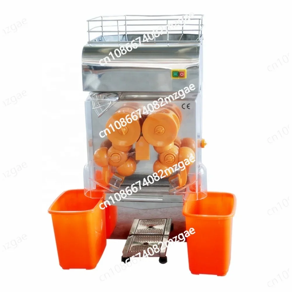 

Коммерческая настольная полностью автоматическая соковыжималка для свежего апельсина из нержавеющей стали 304.