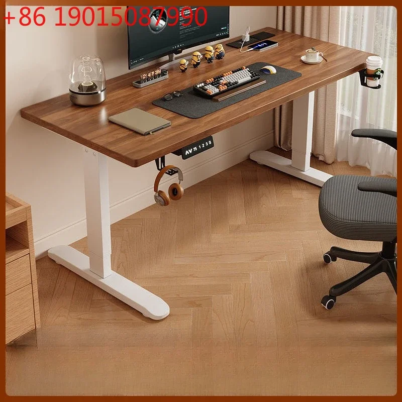 Study intelligent lifting computer home office desk wholesale bedroom e-sports lifting table