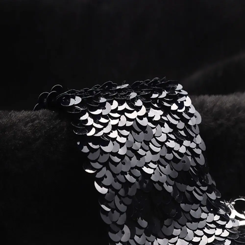 

Charms Stretch Corset Sequin Buckle Waistband Wide Belt