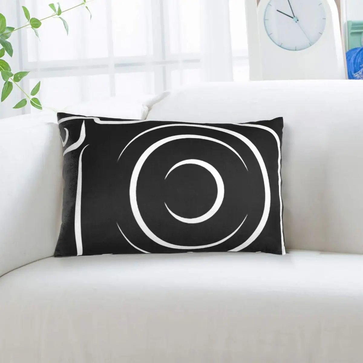 Photographer HeartBeat Photography Camera Rectangle Pillowcase Cushion Cover Decorative Bedroom Bed Home Comfort Throw Pillow