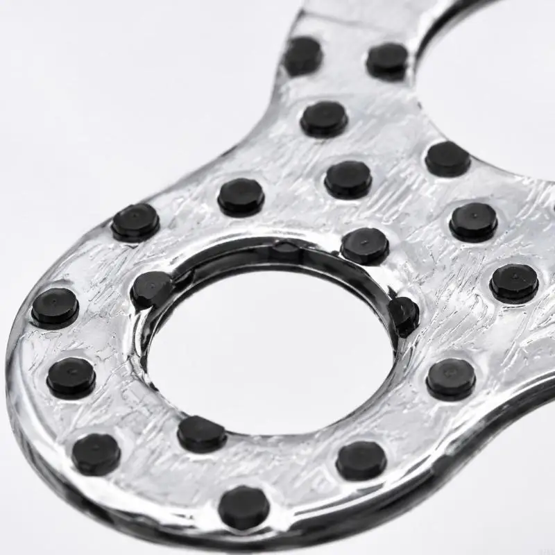 M76E 24 041 49-S Ersatz-Motorkopfdichtungssatz, Carbon-Composite-Dichtung mit schwarzen Dichtungspunkten und geformten Öffnungen – Detail 5